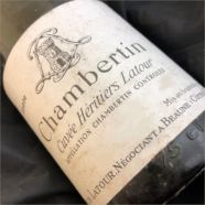 Domaine Louis Latour Chambertin 1967