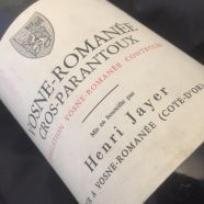 Domaine Henri Jayer Cros Parantoux 1996 magnum