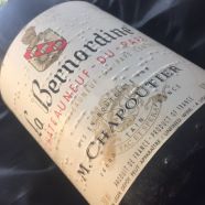 Chapoutier CDP Rouge La Bernardine 1955