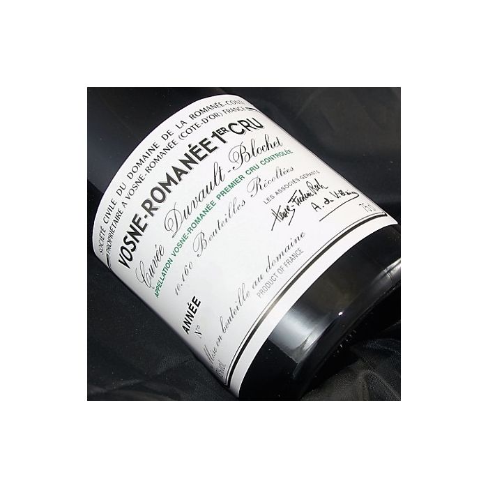 photos du vin Domaine Romanee Conti Vosne Romanee Cuvée Duvault Blochet 1er Cru 1999 Ela