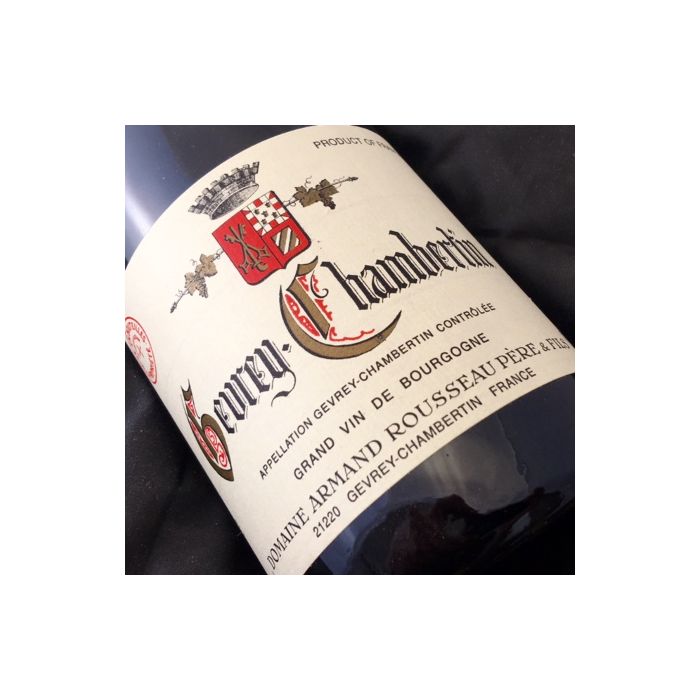 photo du vin Domaine Rousseau Gevrey Chambertin 1984