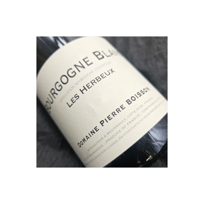 photo du vin Pierre Boisson Bourgogne Blanc les Herbeux 2020