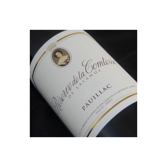 vue du vin Château Reserve de la Comtesse 2018