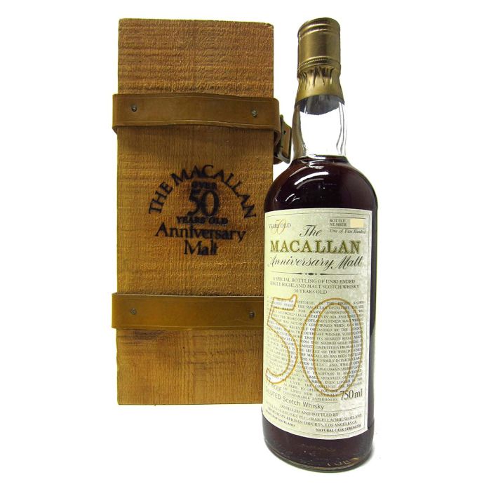 image du vin The Macallan Anniversary Single Highland Malt 50 Ans 1928