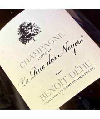 Champagne Benoit Dehu - La Rue des Noyers Brut Nature Blanc 2019 Bouteille (75cl)