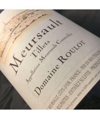 Domain Jean Marc Roulot Meursault Les Tillets 2010 Bottle (75cl)