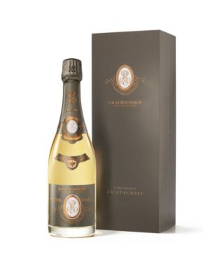 Champagne Cristal Rose Vinothèque 1996 Bottle (75cl)