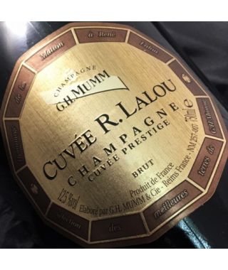 Champagne Mumm Cuvée Lalou 2006 Bottle (75cl)