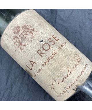 Chateau la Rose Pauillac 1952 Bouteille (75cl) ME
