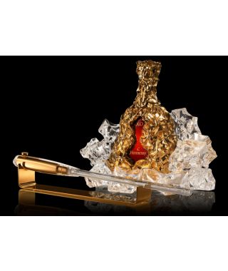 Cognac Hennessy XO 150th birthday by Frank Gehry numbered 114