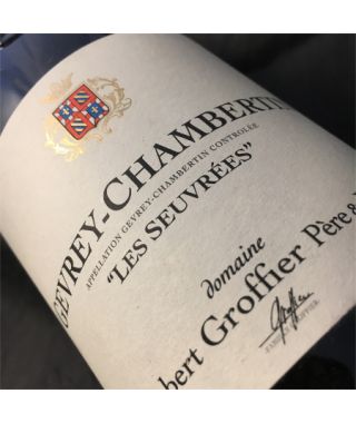 Domain Robert Groffier Gevrey Chambertin Les Seuvrées 2020 Bottle (75cl)