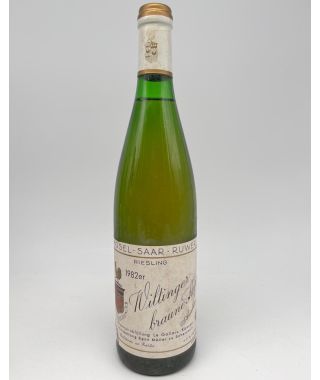 Allemagne Wiltingen Weingut Egon Muller Wiltinger Braune Kupp Riesling Auslese 1982 Bouteille (75cl) 