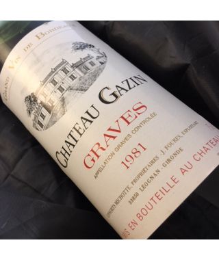 Château Gazin Graves 1985 Bouteille (75cl)  ELA