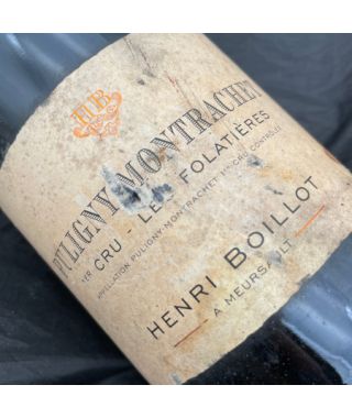 Domaine Henri Boillot Puligny Montrachet Folatieres 2013 Bouteille (75cl)