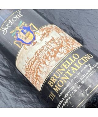 Italy Svetoni Brunello di Montalcino 1976 BN