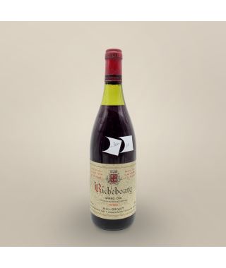 Domaine Jean Grivot Richebourg 1986 Bouteille (75cl) -3cm ELA