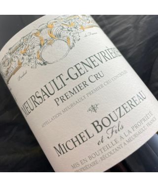 Domaine Michel Bouzereau Meursault Genevrières 1er Cru 2010 Bouteille (75cl)