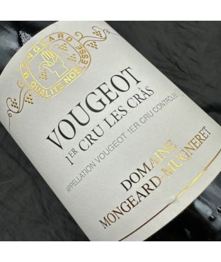 Domain Mongeard Mugneret Vougeot Les Cras 2019 Bottle (75cl)