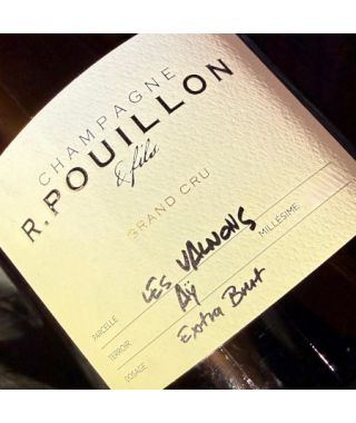 Champagne R. Pouillon - Valnons Blanc de Blancs Grand Cru Brut Nature 2012 Bouteille (75cl)