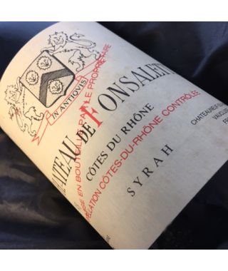 Rayas Chateau Fonsalette Rouge Cuvée Syrah 1999 Bouteille (75cl)  ETA