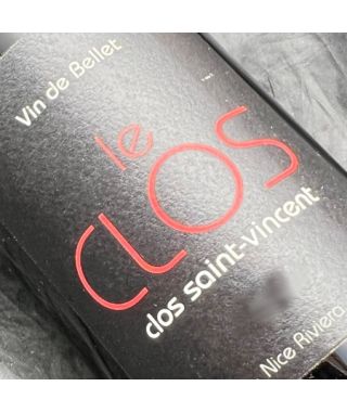 Sicardi et Sergi Clos Saint Vincent Bellet - Le Clos 2018 Bottle (75cl) 