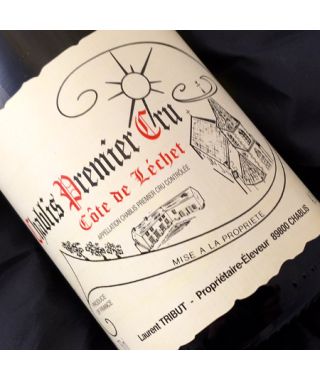 Domaine Laurent Tribut Chablis Cote de Lechet 2015 Demi Bouteille (37,5cl) 