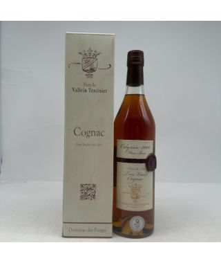Vallein-Tercinier Odyssee 2000 Fins Bois, Très Vieux Cognac, Brut de Fût 2000 Bottle (70cl)