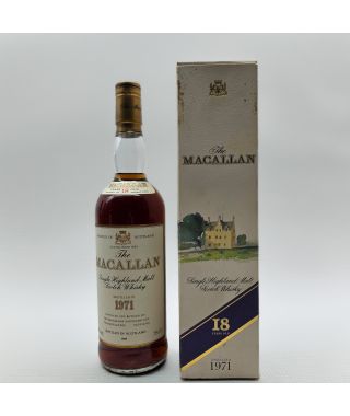 Whisky Macallan Single Malt 18 ans 1971 Bouteille (70cl)